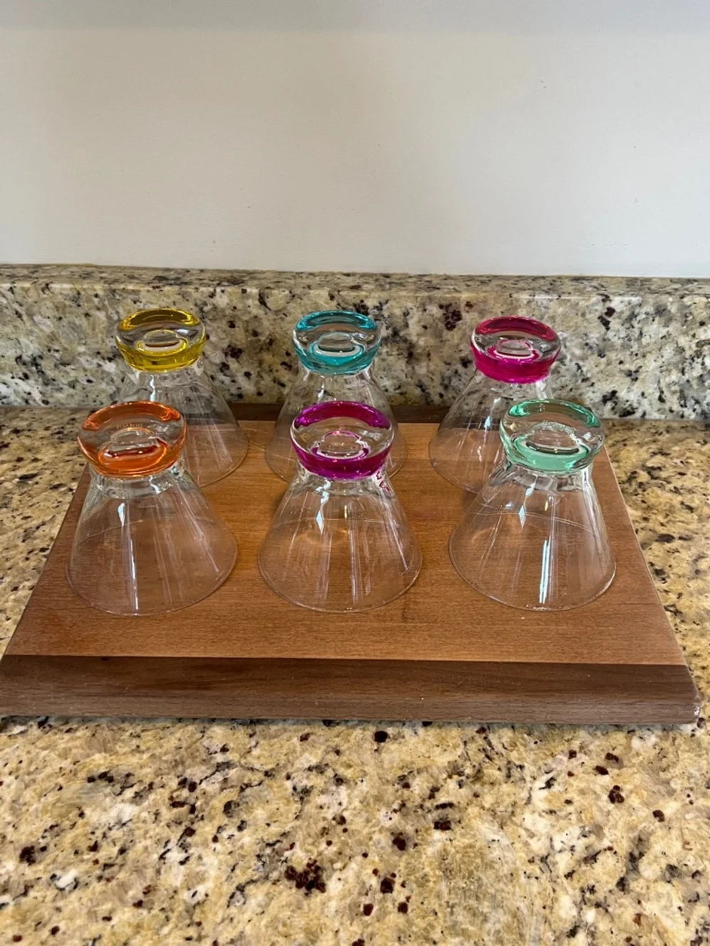 Joy Jolt Martini Glasses - Picture 2 of 6